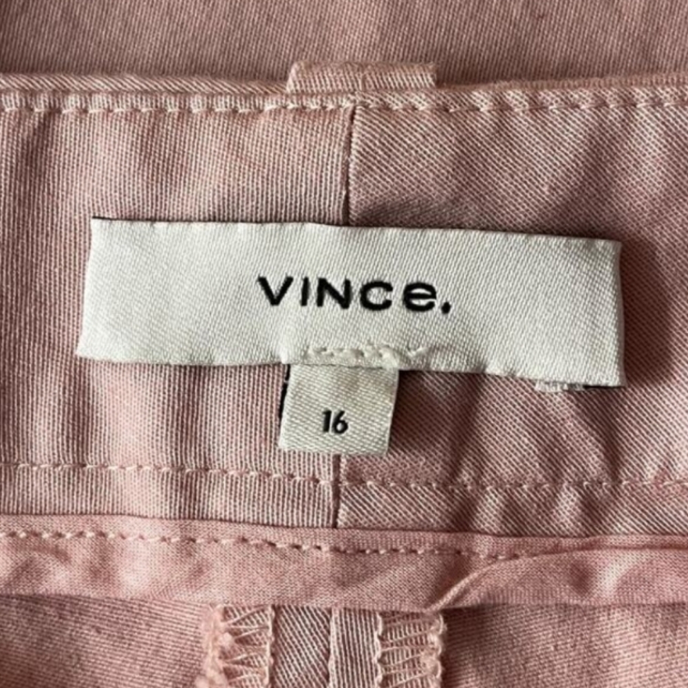 NWOT Vince Coin Pocket Bermuda Knee Shorts, 16, Pink - Picture 3 of 4
